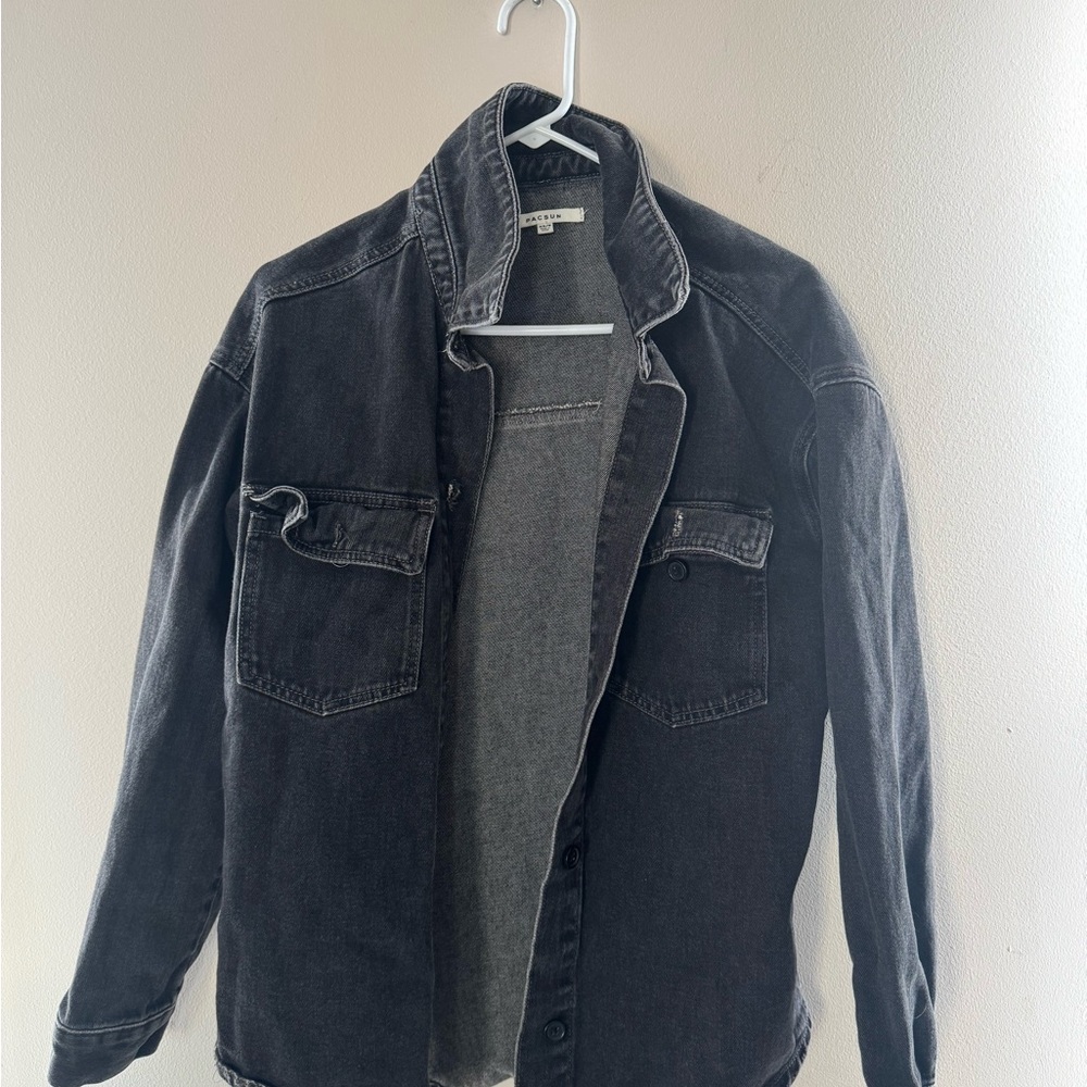 Pacsun oversized denim jacket